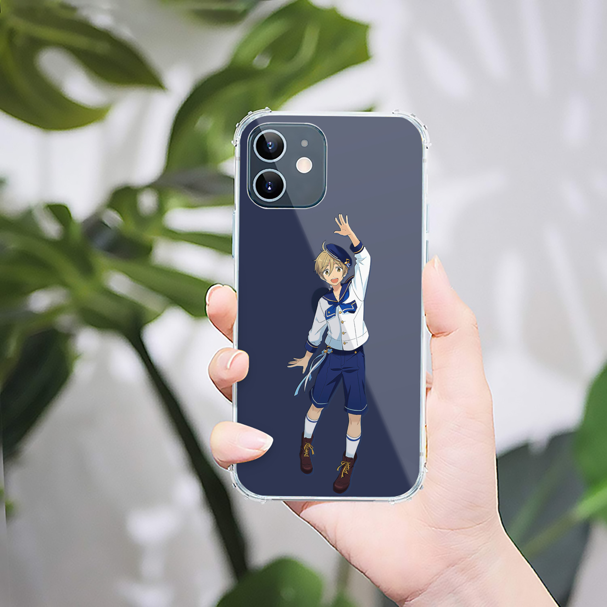 （画像用） あんさんぶるスターズ! Ensemble Stars 【iPhone 12シリーズ対応】透明スマホケース（クリアソフトケース）